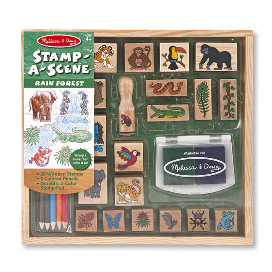 Stamp-a-Scene-Rain Forest (MD2423)