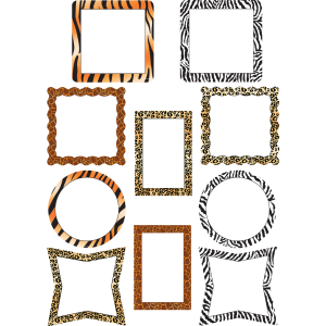 Distintivos de imágenes Animal Prints Accents (36uds)(TCR5098)