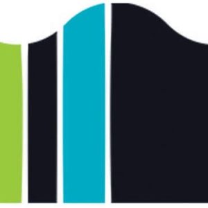 Borde de pizarra líneas colores / Groovy (T92830)