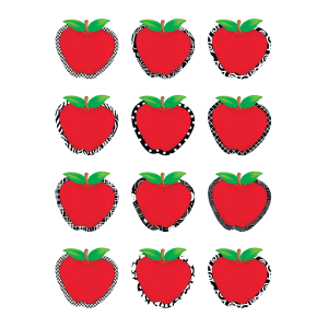 Distintivo pequeño manzanas (30 uds) (TCR5484)