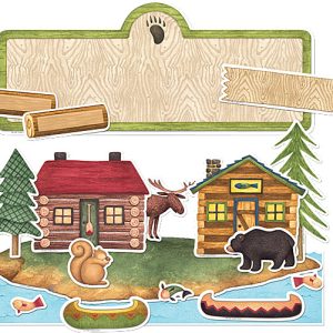 Mural  (pasalista) Cabaña Rustica - from Debbie Mumm (TCR5599)