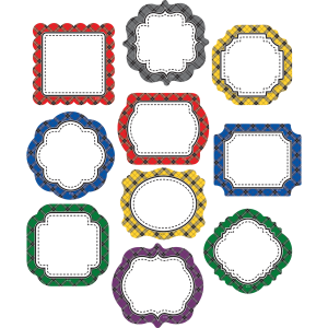 Distintivos borde colores (30 uds) (TCR5692)