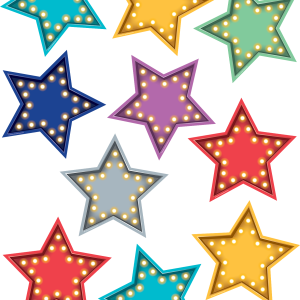 Distintivos de imágenes estrellas - Marquee (30 uds) (TCR5870)