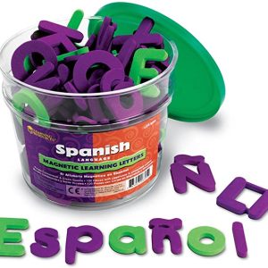 Letras magnéticas para palabras en español o inglés (LER6305)