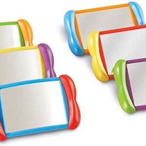 Espejos de doble cara imagen normal e imagen divertida (6 unidades) (LER3371)