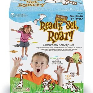 Juego expresión corporal en sus marcas, listos a rugir (LER3363)