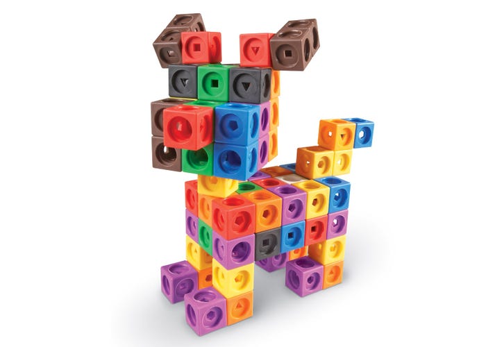 Cubos para construcción MathLink® (200 cubos) (LER9291) - Image 3