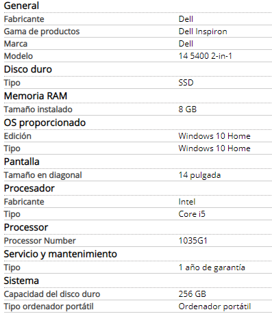 Dell Inspiron 5400 - Notebook - 14" - Image 2
