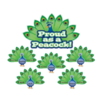 Mural  (pasalista) de Pavo real (TCR4287)