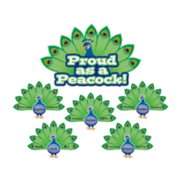 Mural  (pasalista) de Pavo real (TCR4287)