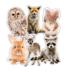 Recortes de imágenes animales extra grandes (CD120567)