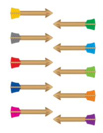 Distintivos de imágenes flechas (36 uds) (TCR5515)