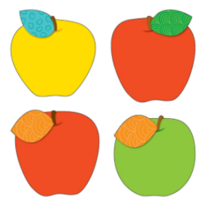 Distintivos de imágenes Manzanas (36 uds) (CD120116)