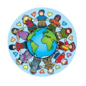 Decoración de dos caras culturas planeta (móvil)(38x38cm) (DJ688020)