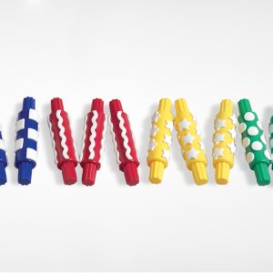 Rodillos para pintar con figuras geométricas (set 4) (MTC296)