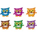 Distintivos pequeños búhos variado (36 uds) (T10875)