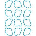 Distintivos pequeños nubes (30 uds) (TCR5533)