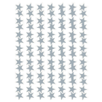 Calcomanías Silver Stars Foil Stickers (TCR1277)