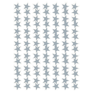 Calcomanías Silver Stars Foil Stickers (TCR1277)