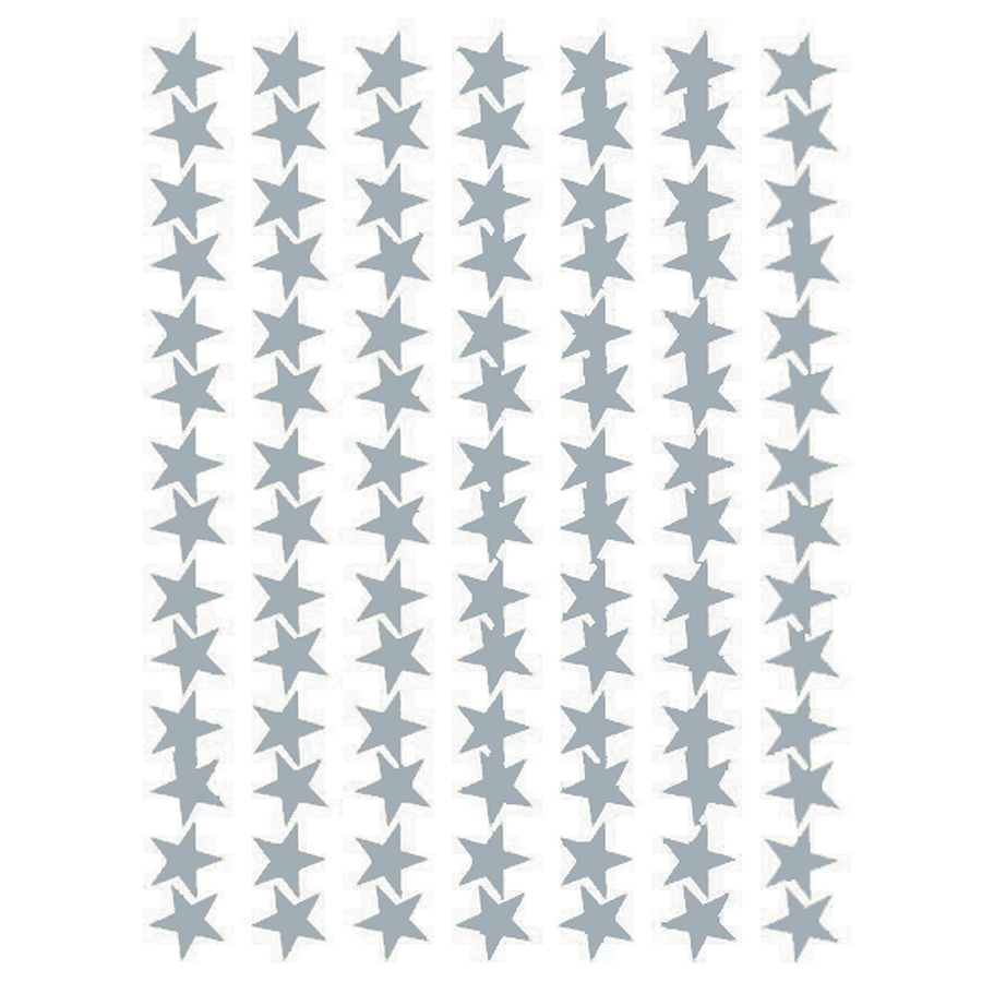 Calcomanías Silver Stars Foil Stickers (TCR1277)