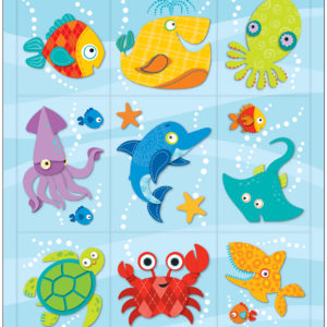 Calcomanías animales del mar (CD168174)