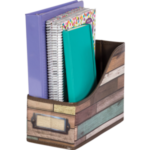 Organizador de libros diseño madera (TCR20969)