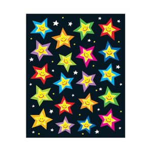 Calcomanías de estrellas de colores (CD168029)