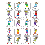 Calcomanías niños fantasticos (Stickers) (TCR5256)