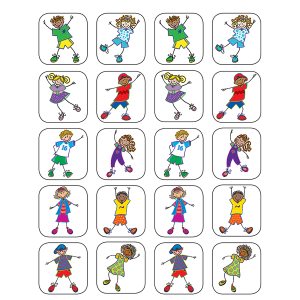 Calcomanías niños fantasticos (Stickers) (TCR5256)