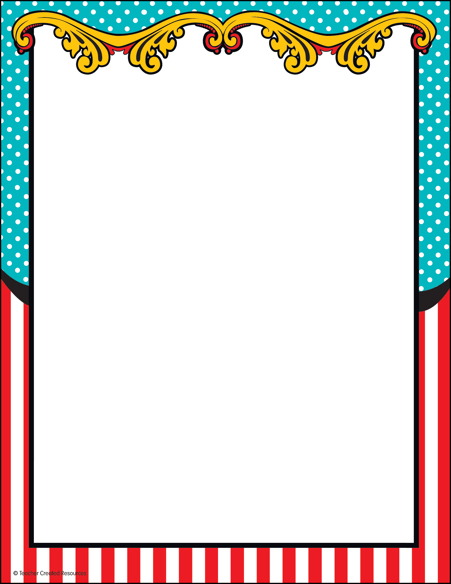 Hojas para imprimir circo (TCR5712)