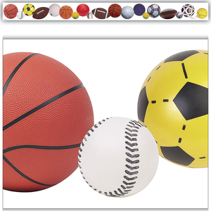 Borde de pizarra balones (EP60586)