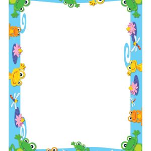 Hojas para imprimir diseño ranas (CD118112)