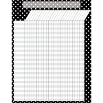 Afiche Negro puntos (Modificador de conducta)(43x56cm) (TCR7604)