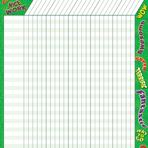 Afiche palabras positivas (Modificador de conducta) (TCR7620)