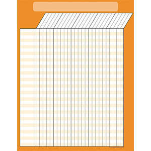 Afiche modificador de conducta borde naranja (TCR7669)