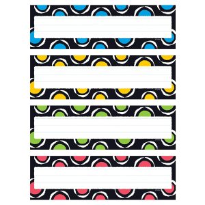 Linea de nombre círculos colores (T69956)