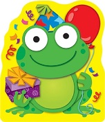 Marcador de libro rana cumpleaños (12 uds) [CD103024]