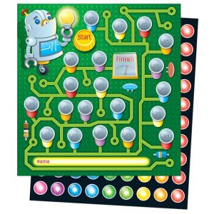 Modificadores de conducta con calcomanías robot (36 uds) [CD148008]