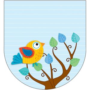 Libreta diseño pájaro boho  [CD151048]