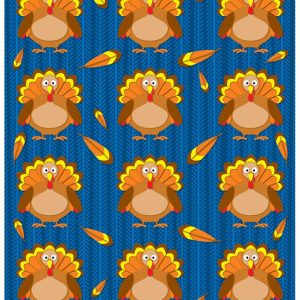 Calcomanías pavos (72 Stickers) (CD168017)