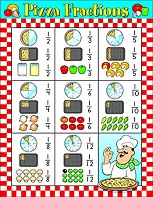 Afiche de fracciones (CD114014)