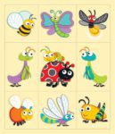 Calcomanias de insectos buggy bugs (CD168173)