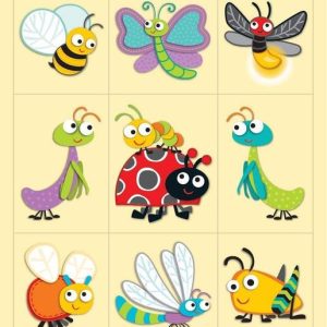Calcomanias de insectos buggy bugs (CD168173)