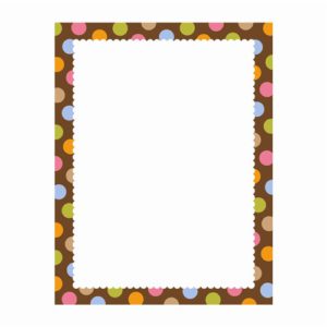 Afiche puntos en chocolate (puerta) (CTP4342)