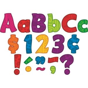 Letras, números y símbolos para rotular. Surf (TCR5518)