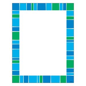 Hojas para imprimir azul fresco (T11427)