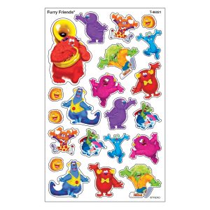 Calcomanías Furry Friends (T46321)