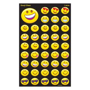 Calcomonias Emoji caritas grandes (T46340)