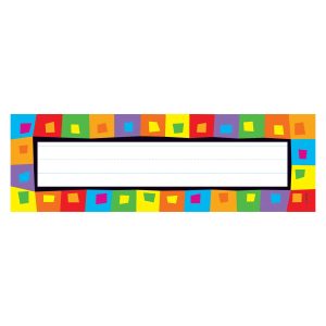 Linea de nombre Cuadrados divertidos (T69035)