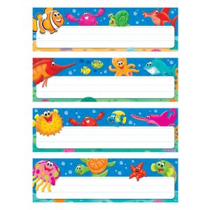 Línea para nombre animales mar (36 uds) [T69948]